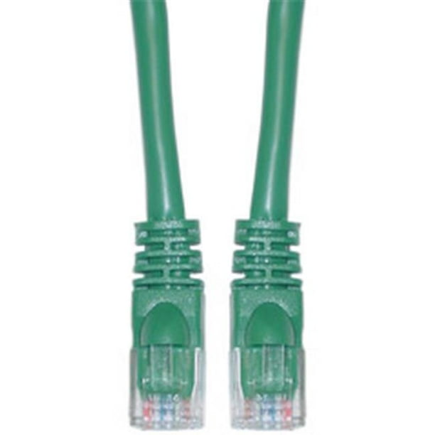 Cables Unlimited Snagless Molded Boot Cat6 Patch Cable 1 Feet Green Cables Unlimited Snagless Molded Boot Cat6 Patch Cable 1 Feet Green